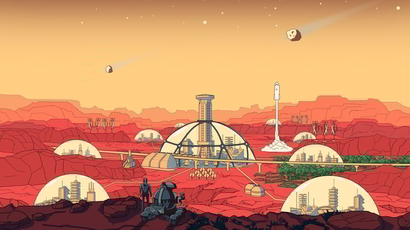 Official cover for Surviving Mars: Relaunched on XBOX