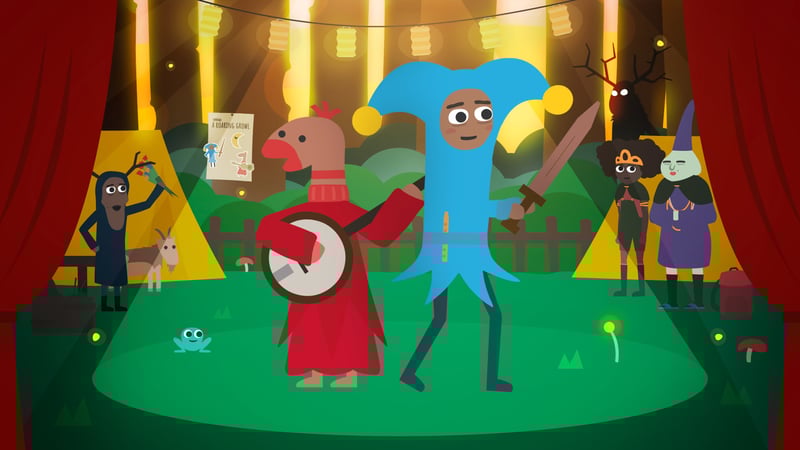 Official cover for Once Upon a Jester on PlayStation