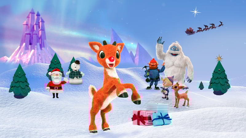 Official cover for Rudolph the Red-Nosed Reindeer on XBOX