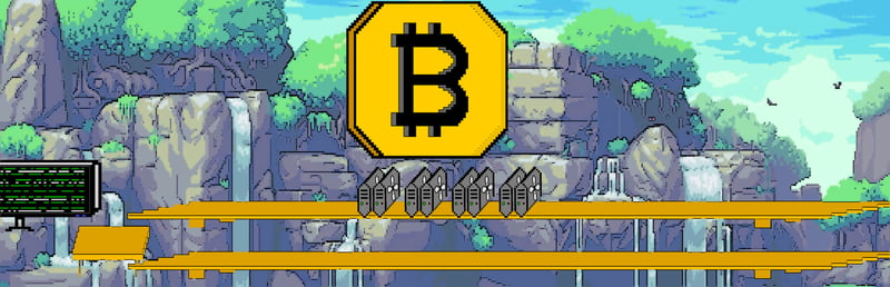 Official cover for Bitcoin Farm on Steam