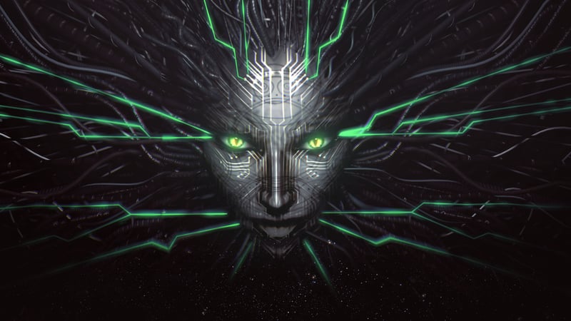 Official cover for System Shock 2: 25th Anniversary Remaster on PlayStation