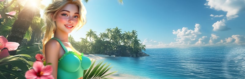 Official cover for Oops.. Where\'s My Bikini?!  on Steam