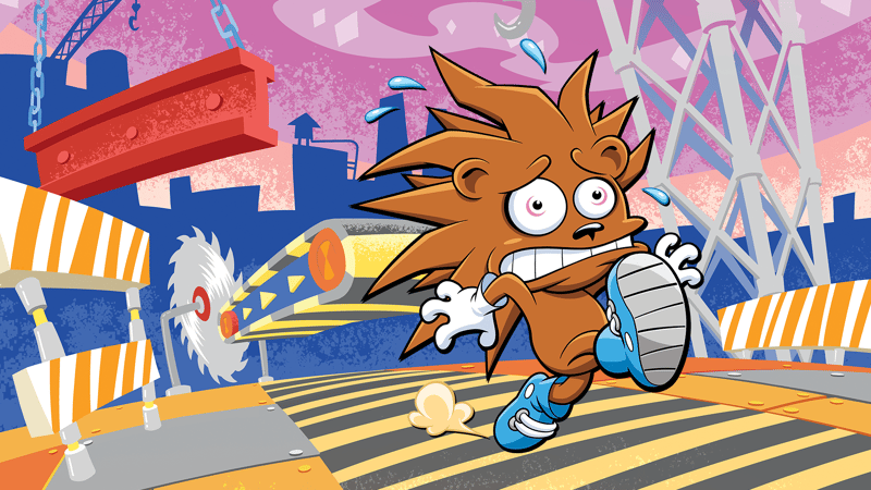 Official cover for Panic Porcupine on XBOX