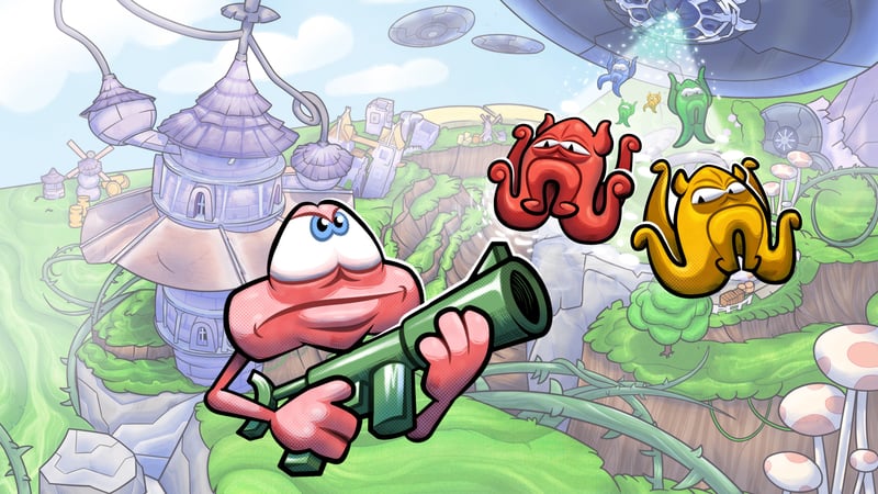 Official cover for Doughlings: Invasion on XBOX