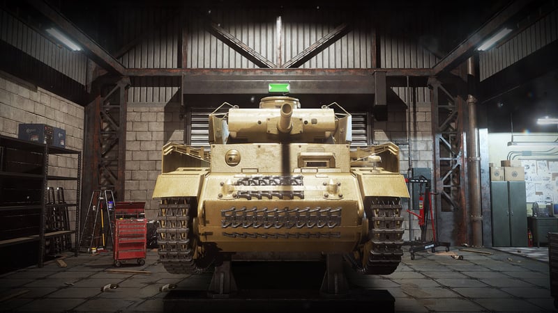 Official cover for Tank Mechanic Simulator - Reinforced on XBOX