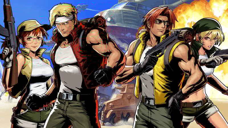 Official cover for METAL SLUG ATTACK RELOADED on PlayStation