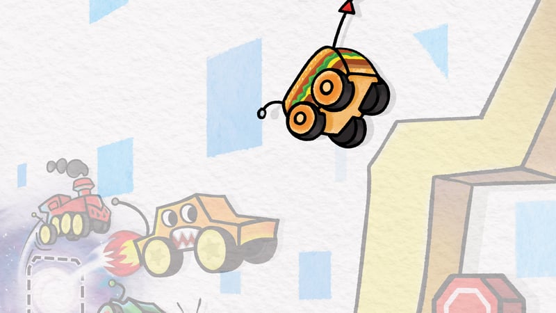 Official cover for JellyCar Worlds on PlayStation