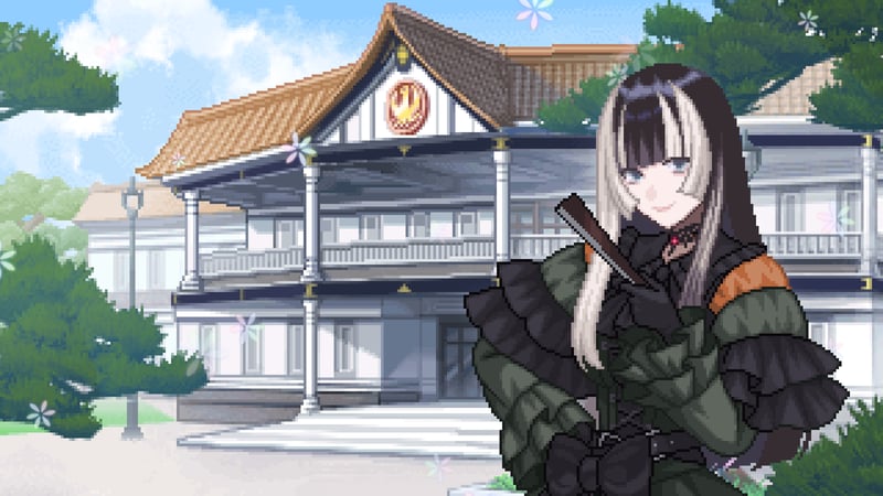 Official cover for Juufuutei Raden's Guide for Pixel Museum on PlayStation