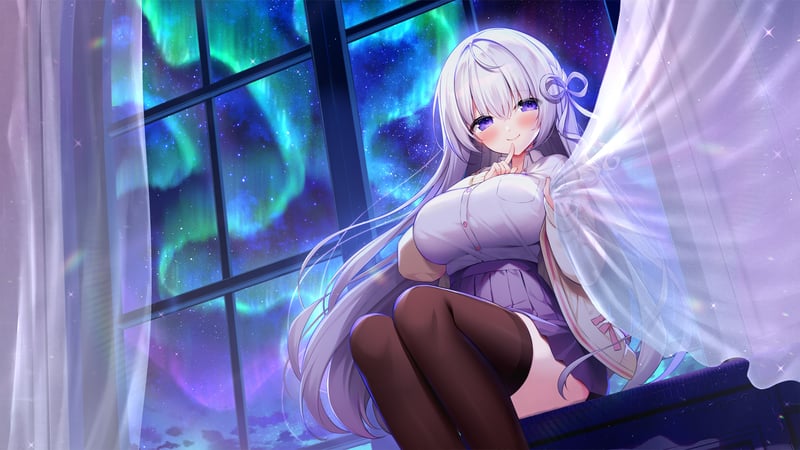 Official cover for Night to Meet Chu! on PlayStation