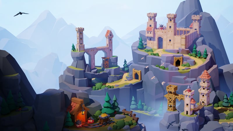 Official cover for Castle Crumble on XBOX