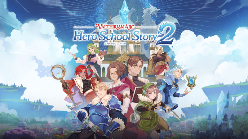 Official cover for Valthirian Arc Hero School Story 2 on XBOX