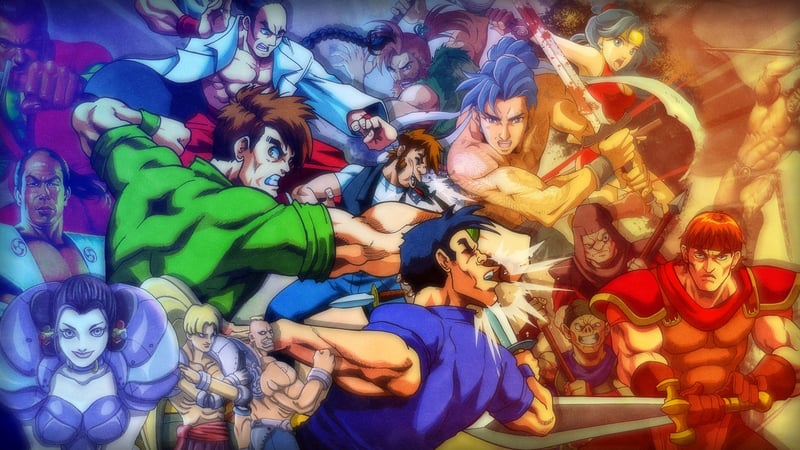 Official cover for Beat \'Em Up Collection (QUByte Classics) on XBOX