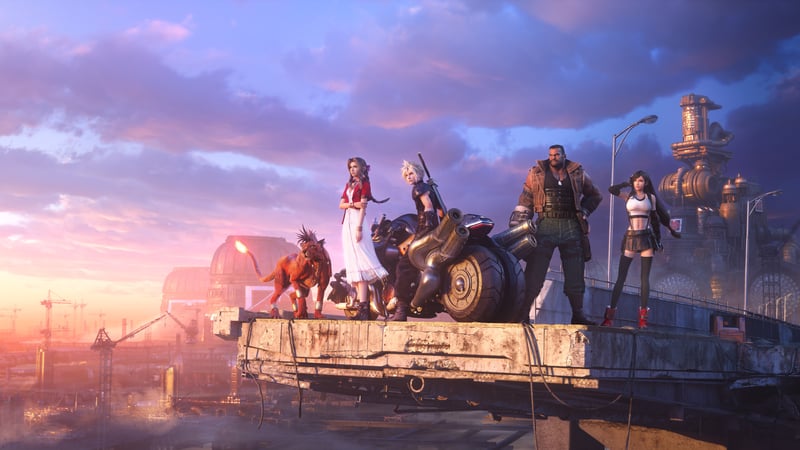 Official cover for FINAL FANTASY VII REMAKE INTERGRADE on XBOX