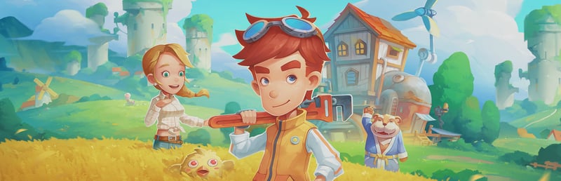 Official cover for My Time At Portia on Steam