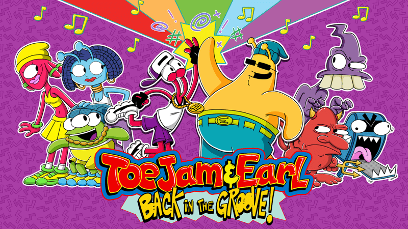 Official cover for ToeJam & Earl: Back in the Groove! on Unknown