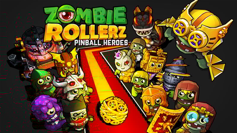 Official cover for Zombie Rollerz: Pinball Heroes on Unknown