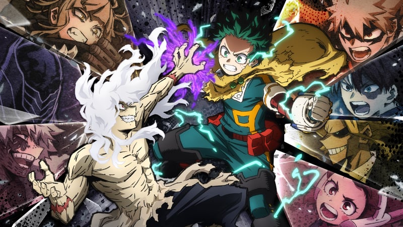 Official cover for MY HERO ACADEMIA: All’s Justice on XBOX