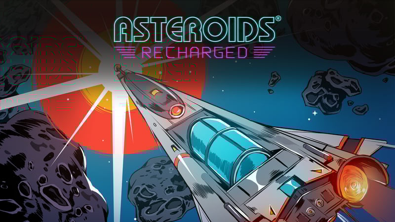 Official cover for Asteroids: Recharged on Unknown