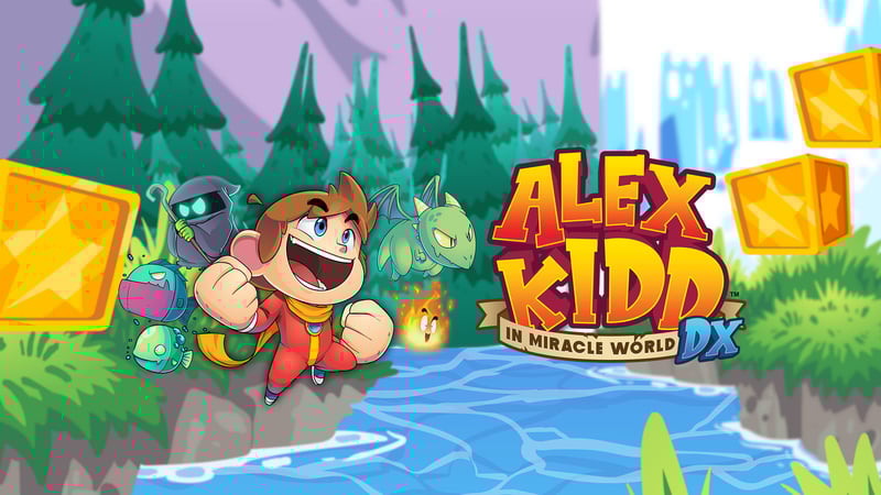 Official cover for Alex Kidd in Miracle World DX on Unknown
