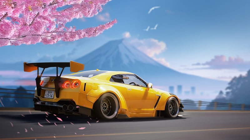 Official cover for JDM: Japanese Drift Master on PlayStation