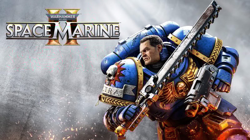 Official cover for Warhammer 40,000: Space Marine 2 on Unknown
