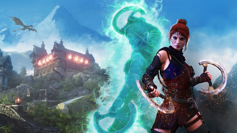 Official cover for The Dragoness: Command of the Flame on PlayStation