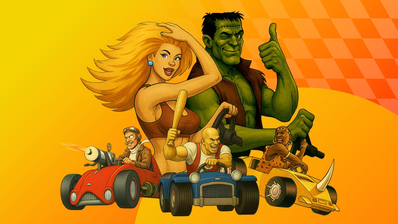 Official cover for Street Racer Collection (QUByte Classics) on PlayStation