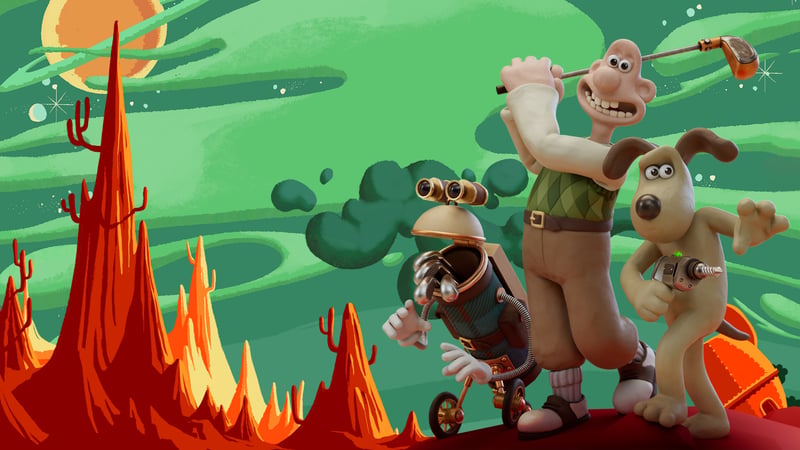 Official cover for Wallace & Gromit in the Grand Getaway on PlayStation