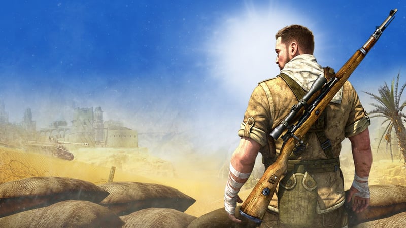 Official cover for Sniper Elite 3 on PlayStation