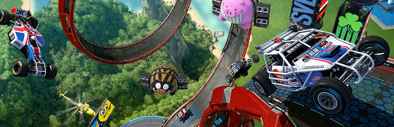 Official cover for Trackmania Turbo on Steam