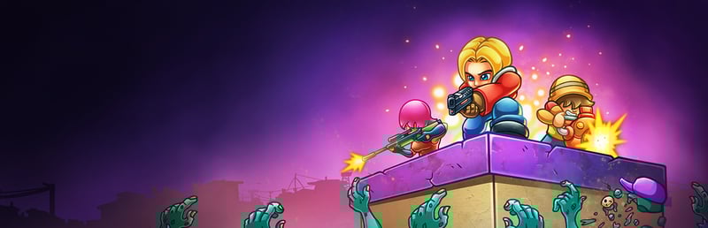 Official cover for Zombo Buster Rising on Steam