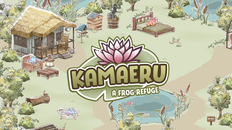 Official cover for Kamaeru: A Frog Refuge on Unknown