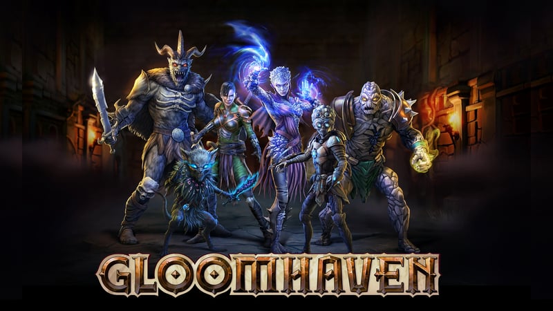 Official cover for Gloomhaven on Unknown