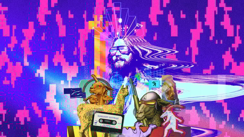 Official cover for Llamasoft: The Jeff Minter Story on XBOX