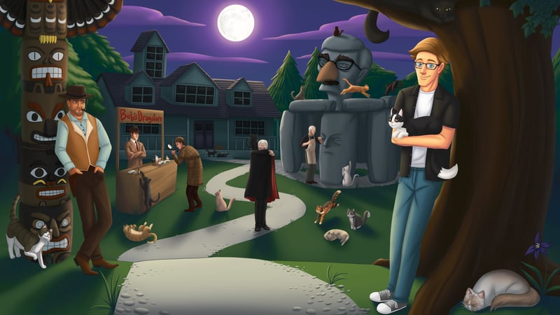Official cover for Scott Whiskers in: the Search for Mr. Fumbleclaw on XBOX