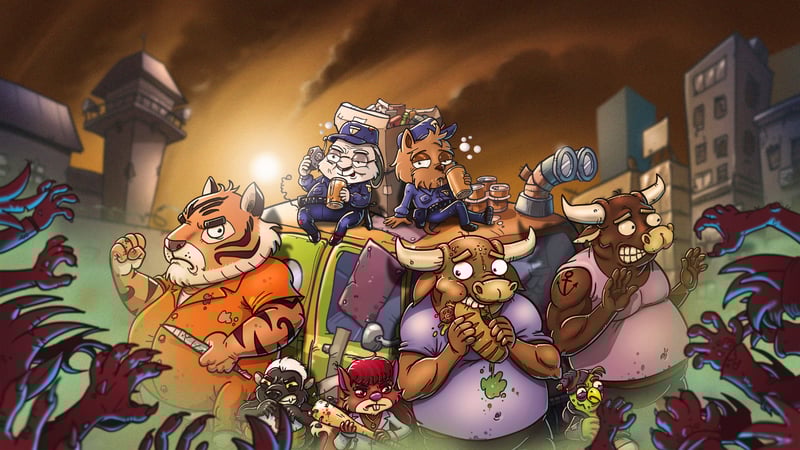 Official cover for Scheming Through The Zombie Apocalypse Ep2: Caged on XBOX