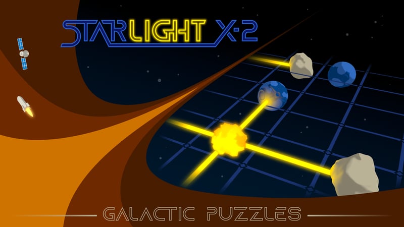 Official cover for Starlight X-2: Galactic Puzzles on Unknown