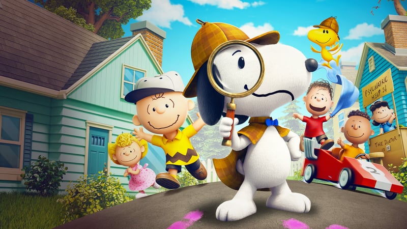 Official cover for Snoopy & The Great Mystery Club on PlayStation
