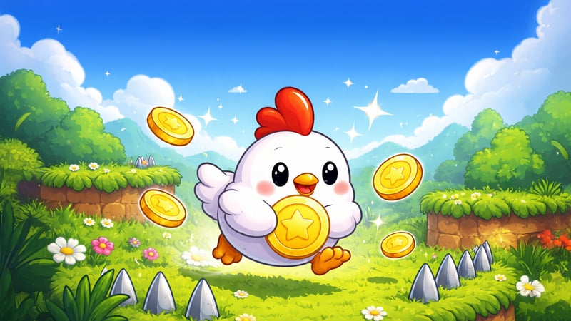 Official cover for Pixicharm - Cluckbit on PlayStation