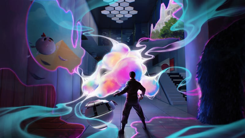 Official cover for ChromaGun 2: Dye Hard on PlayStation