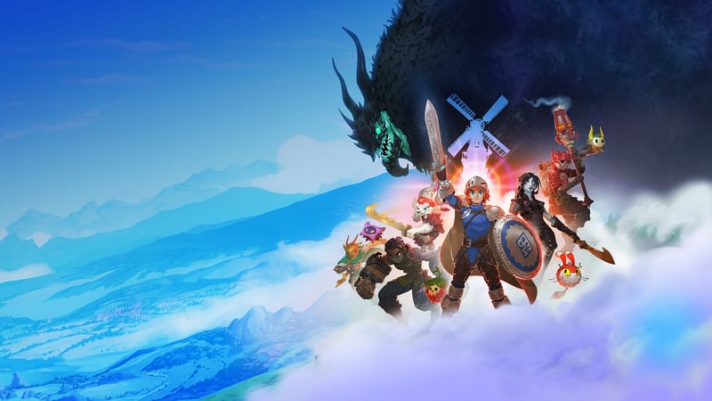 Official cover for Towerborne on PlayStation