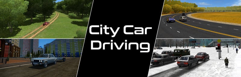 Official cover for City Car Driving on Steam