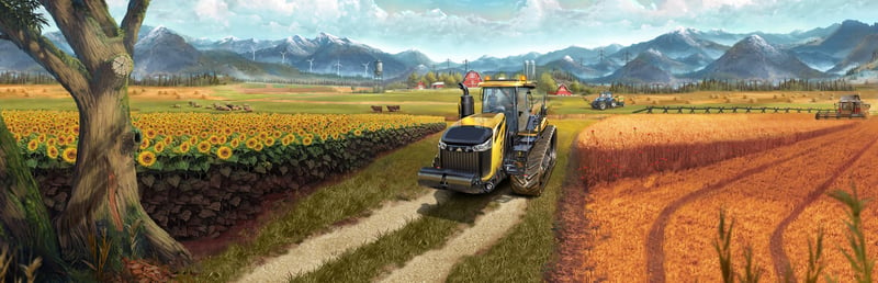 Official cover for Farming Simulator 17 on Steam
