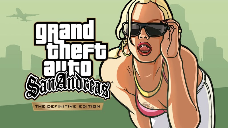 Official cover for Grand Theft Auto: San Andreas – The Definitive Edition on Unknown