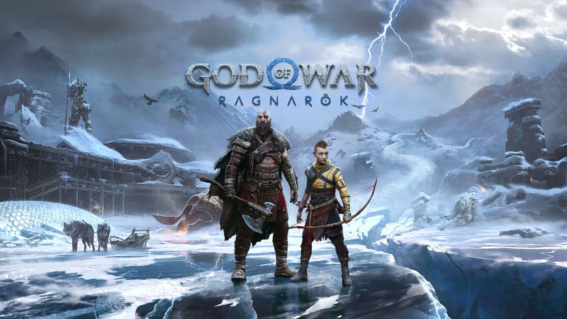 Official cover for God of War Ragnarök on Unknown