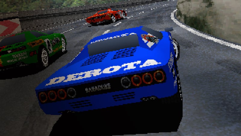 Official cover for Arcade Archives 2 Rave Racer on PlayStation