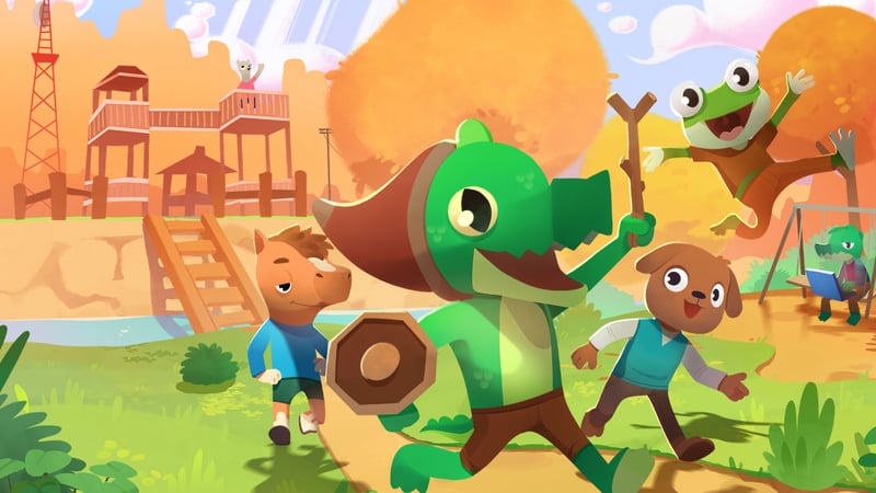 Official cover for Lil Gator Game on PlayStation