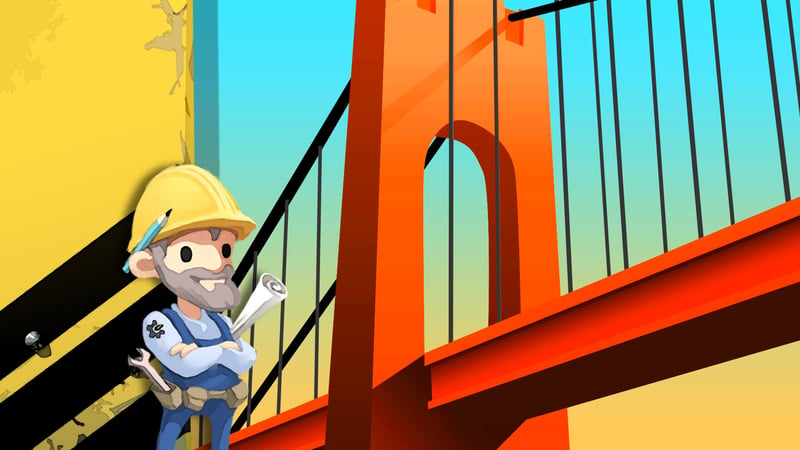 Official cover for Bridge Constructor on XBOX