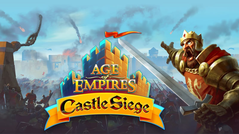 Official cover for Age of Empires: Castle Siege on XBOX