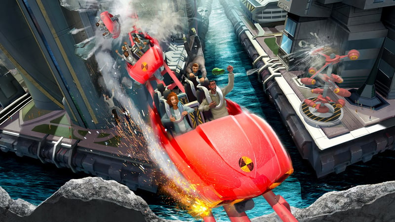 Official cover for ScreamRide on XBOX